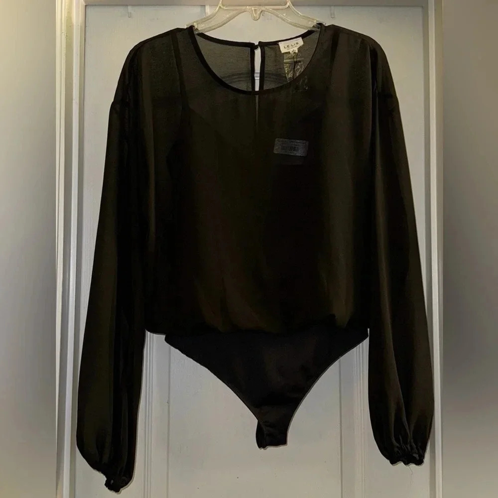 Le Lis Collection Parsons Chiffon Bodysuit